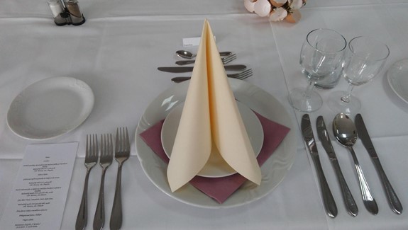 Příprava na závěrečné zkoušky - banket