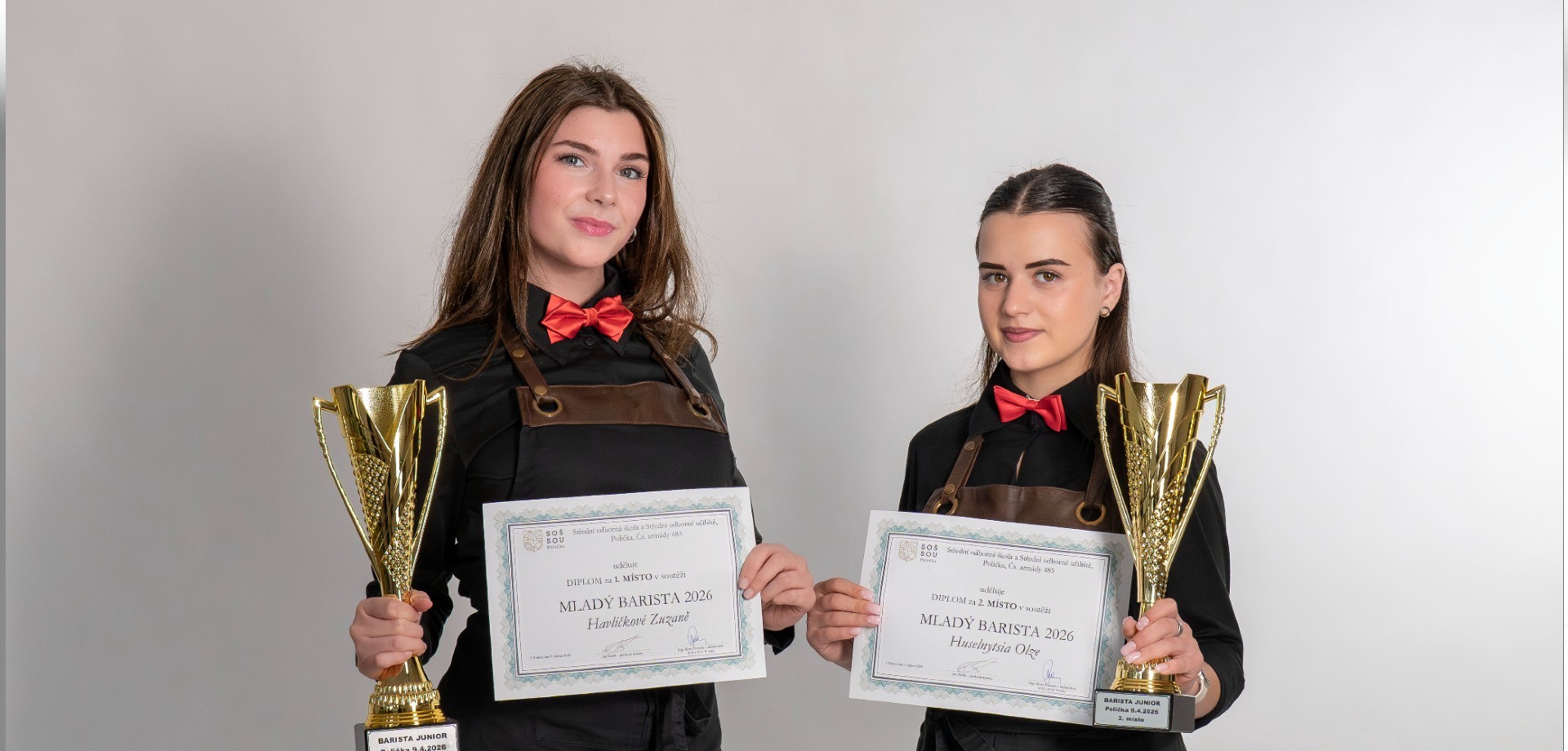 Dvě soutěžící, dvě medaile